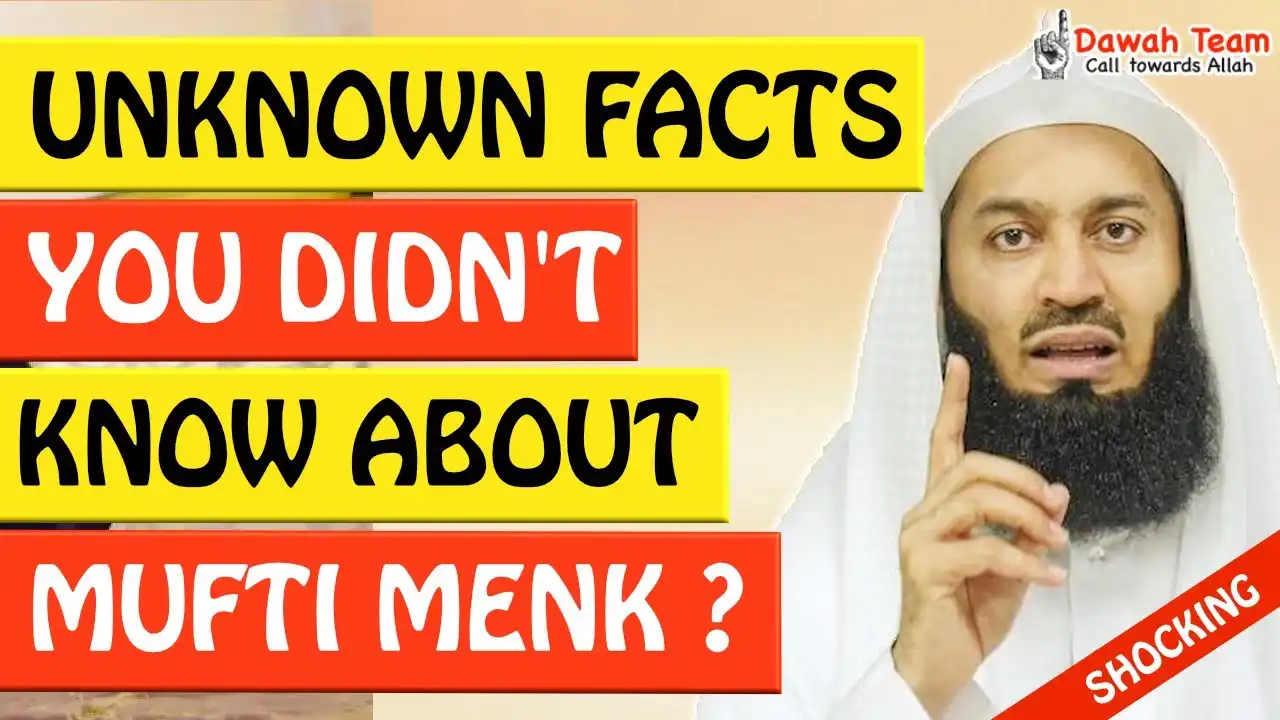 🚨unknown facts you didn't know about mufti menk🤔 - mufti menk