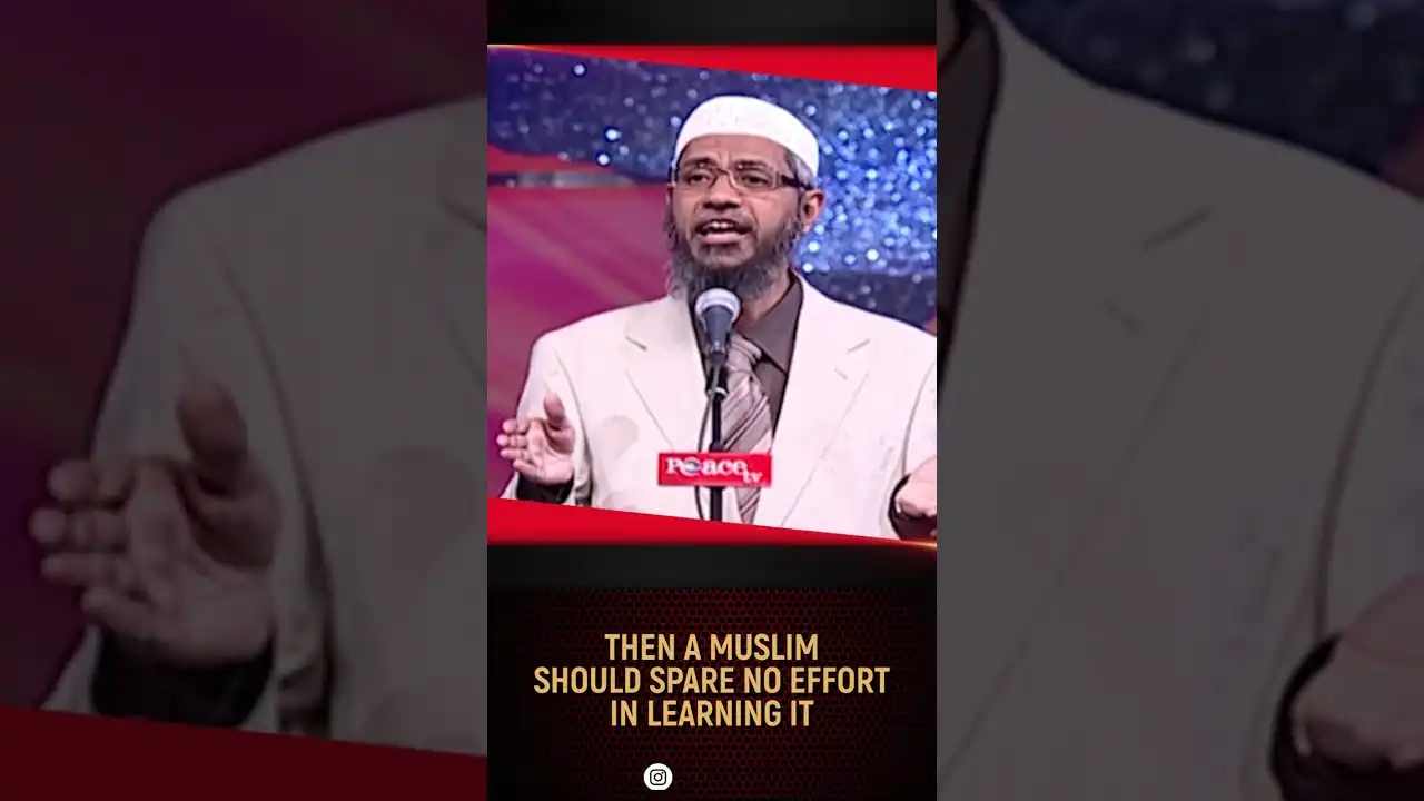 if a non arab christian is able to study the qur'an at the age of fifty in arabic, then a muslim ...