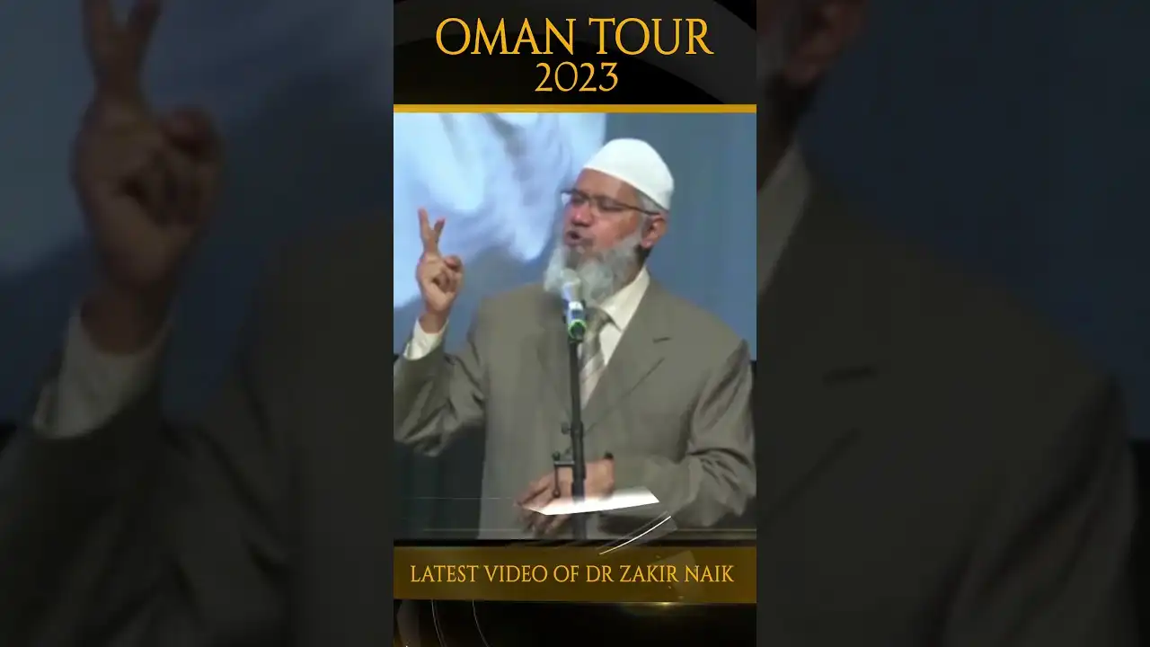 two criteria for being muslim - dr zakir naik