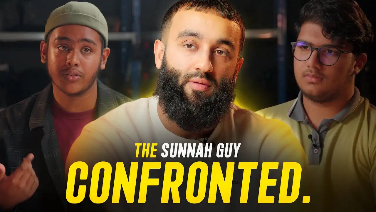 muslim teenagers give tough questions to the sunnah guy