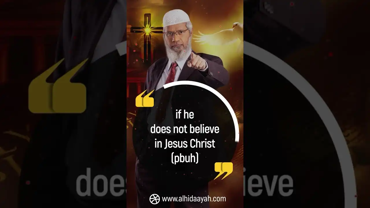no muslim is a muslim if he does not believe in jesus christ (pbuh)