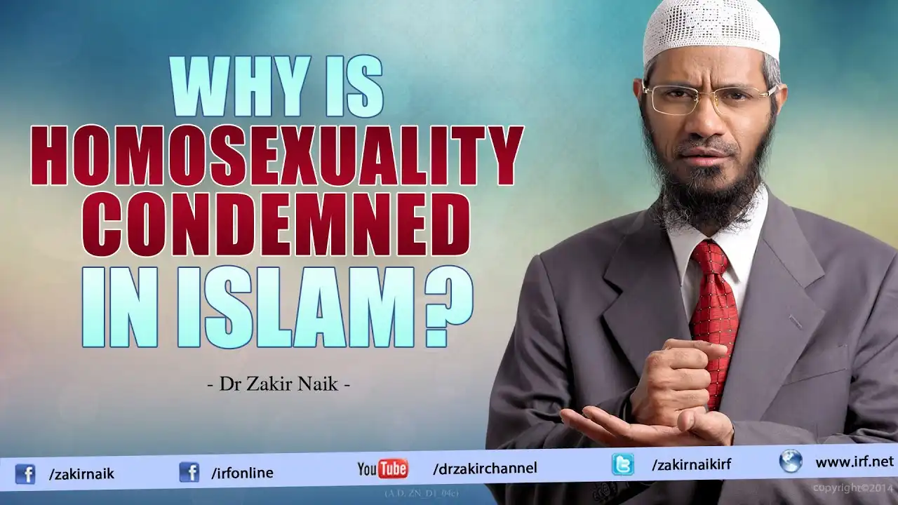 why is homosexuality condemned in islam? - dr zakir naik