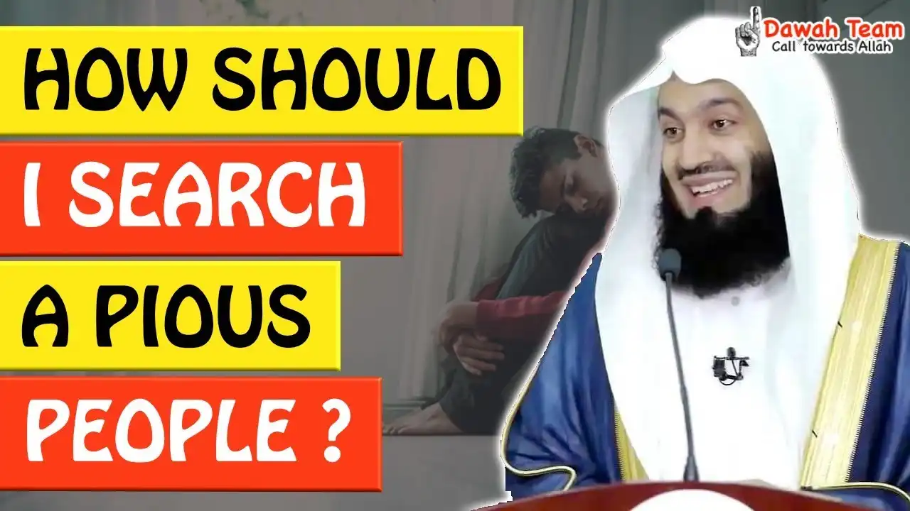 🚨how should i search a pious people ? 🤔 - mufti menk