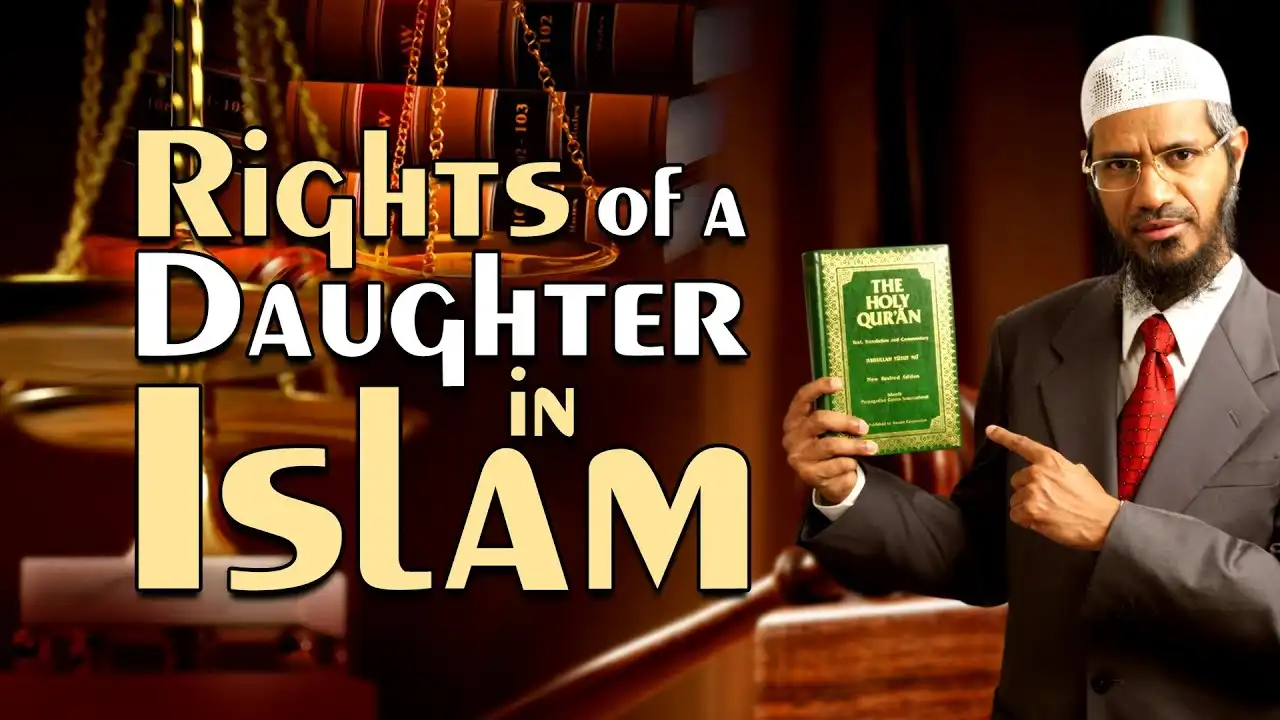 rights of a daughter in islam - dr zakir naik