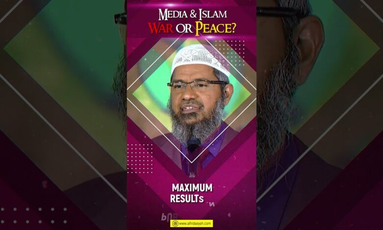 high technology cameras should be used to get the maximum results in public dawah - dr zakir naik