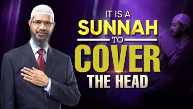 it is a sunnah to cover the head - dr zakir naik