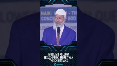 muslims follow jesus (pbuh) more than the christians - dr zakir naik