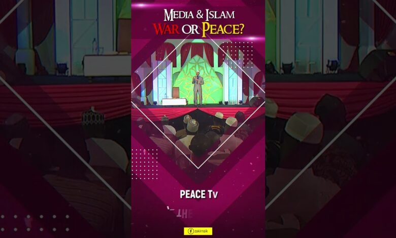 peace tv is the largest watched religious channel in the world - dr zakir naik