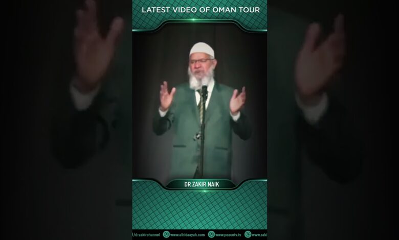 the purpose of our life is to worship the creator - dr zakir naik