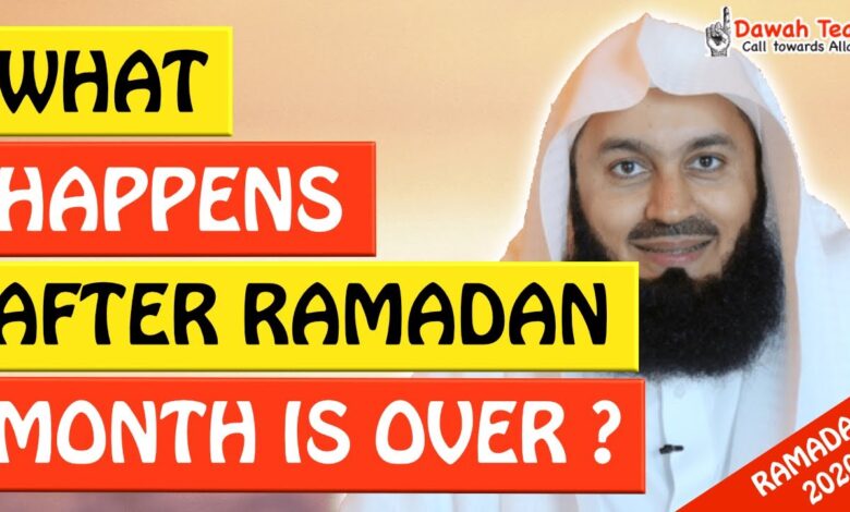 🚨what happens after ramadan month is over?🤔 - mufti menk