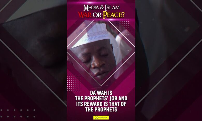 allah is giving us an opportunity to do prophets' job and win prophets' reward not that he needs us