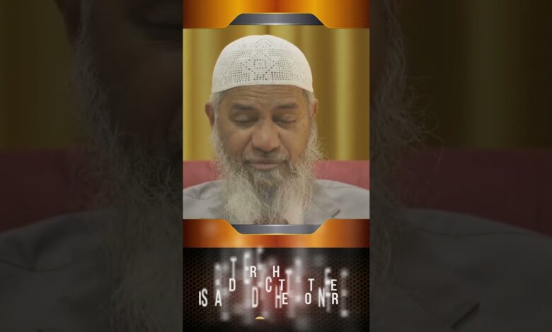 there should be trade boycott between israel and other countries - dr zakir naik