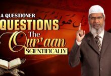 a questioner questions the quran scientifically - dr zakir naik