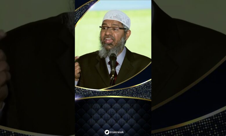 how the prophecy in deuteronomy 18:18 exactly fits muhammad (pbuh) - dr zakir naik