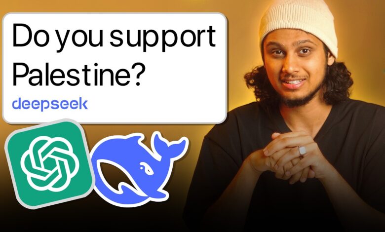 giving tough muslim questions: deepseek vs chatgpt