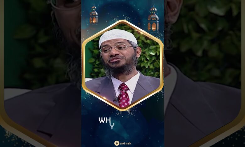 why are the insane exempted from fasting? - dr zakir naik