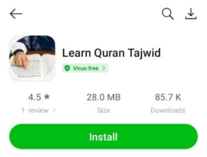 1740803337 967 how to install learn quran tajwid from oppo app market