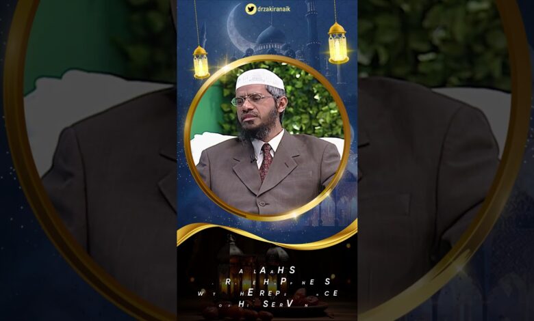 allah’s extreme happiness with the repentance of his servant - dr zakir naik
