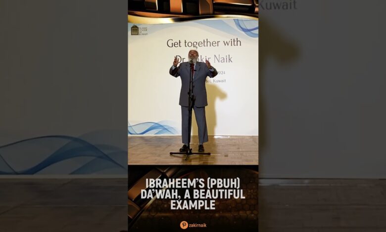 ibraheem’s (pbuh) dawah, a beautiful example - dr zakir naik