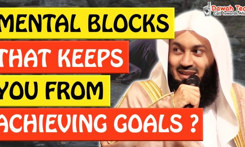 🚨mental blocks that keeps you from achieving your goals ? 🤔