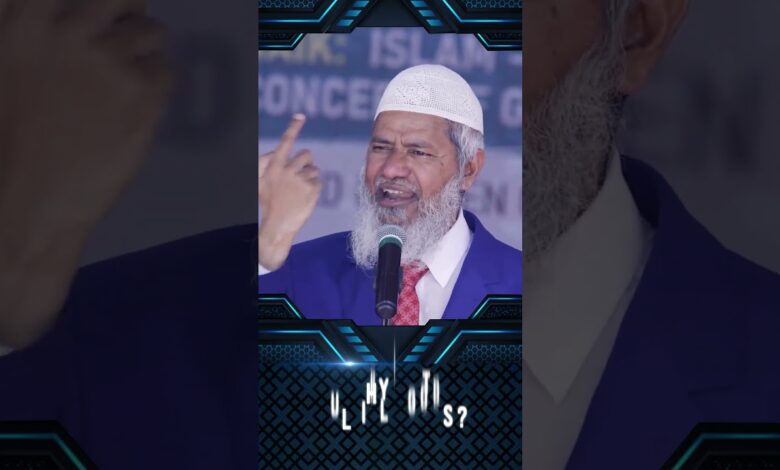 why not multiple gods? - dr zakir naik