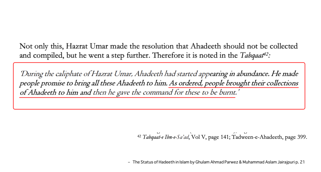 1754258560 35 abu bakrs stance on hadith and the problem with anti quran alone