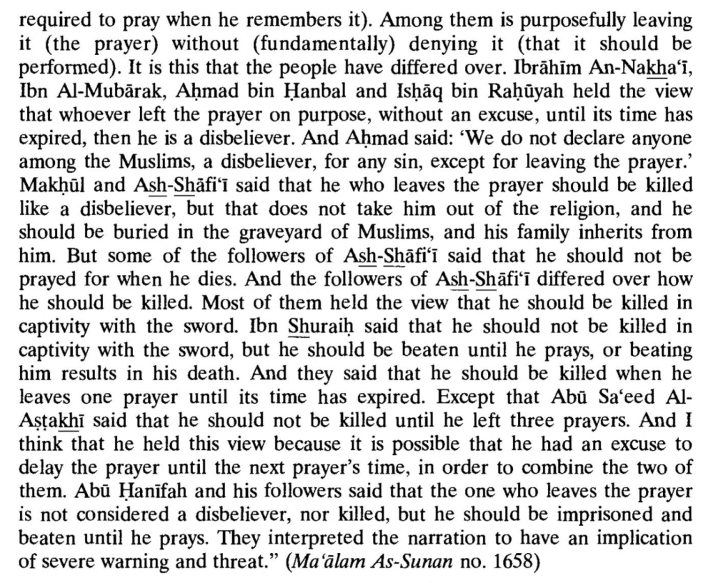 1755902026 251 sunni punishment for abandoning salat – join islam