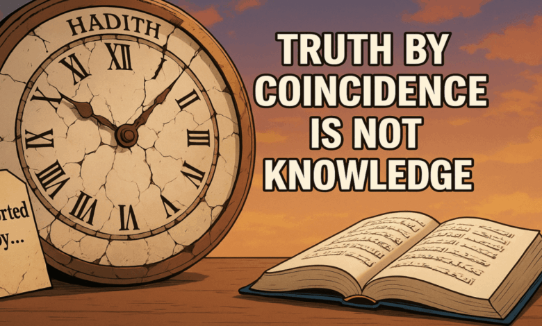 a gettier problem in hadith justification – quran talk blog