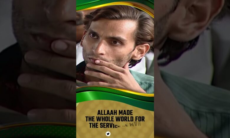 allah made the whole world for the service of man - dr zakir naik