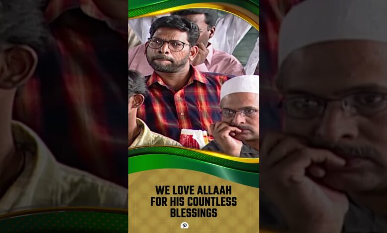 we love allah for his countless blessings - dr zakir naik