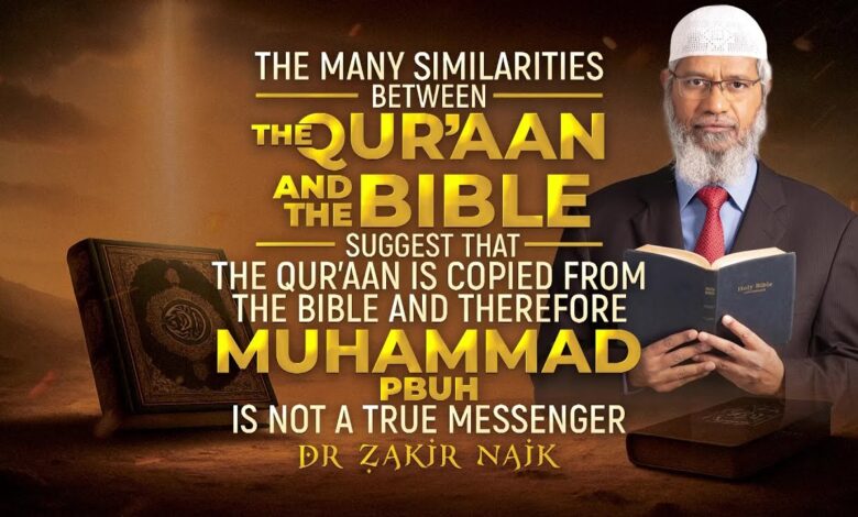 the many similarities between the quran and the bible suggest that the quran is copied ...