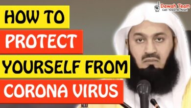 🚨how to protect yourself from corona virus🤔 - mufti menk