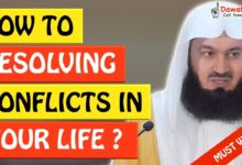 🚨how to resolving conflict in your life 🤔 - mufti menk