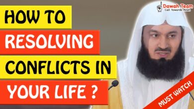 🚨how to resolving conflict in your life 🤔 - mufti menk