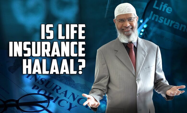 is life insurance halal? – dr zakir naik