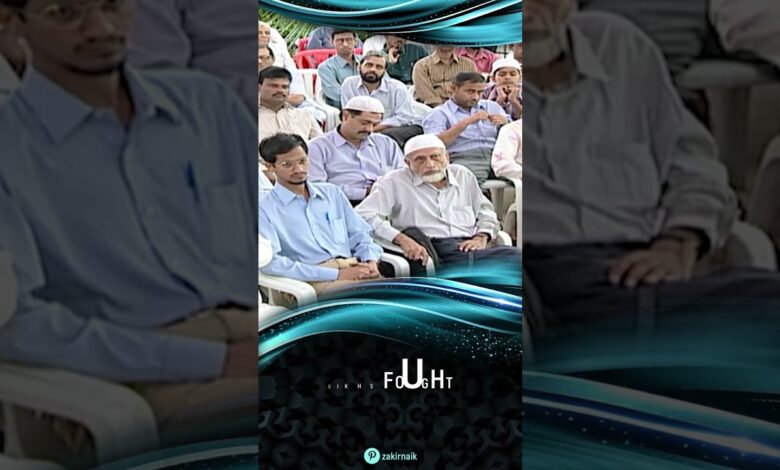 sikhs fought for maintaining their label in canada - dr zakir naik