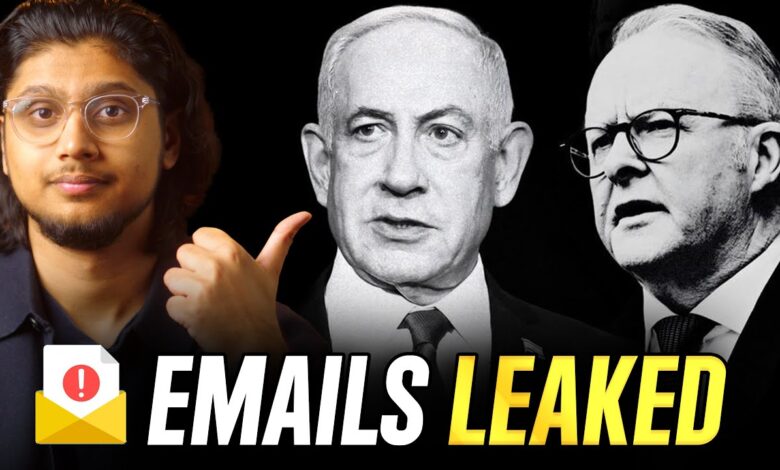 the accidental email leak that exposed australia's gaza playbook
