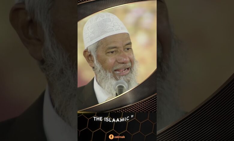 the islamic way of slaughtering is the healthiest - dr zakir naik