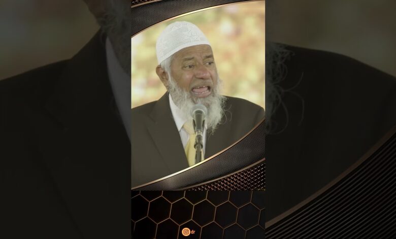 with strict vegetarianism, there would be overpopulation of cattle - dr zakir naik
