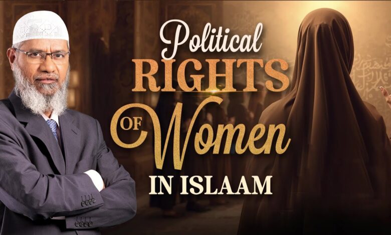 political rights of women in islam - dr zakir naik