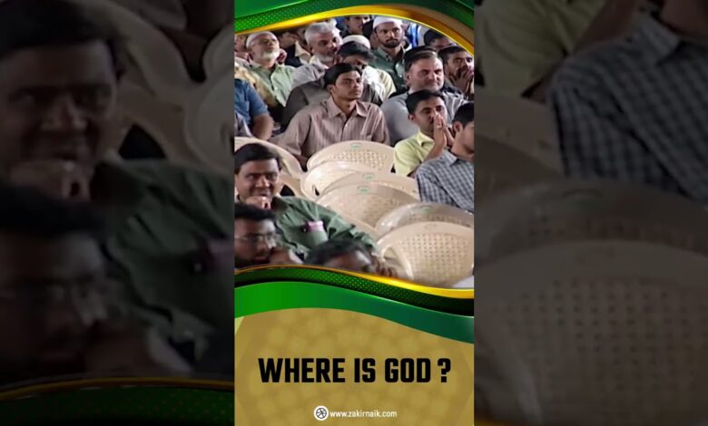 where is god?- dr zakir naik