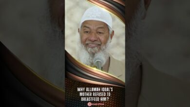 why allamah iqbal’s mother refused to breastfeed him? - dr zakir naik