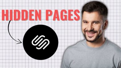 how to link hidden pages to squarespace website (2025 tutorial)