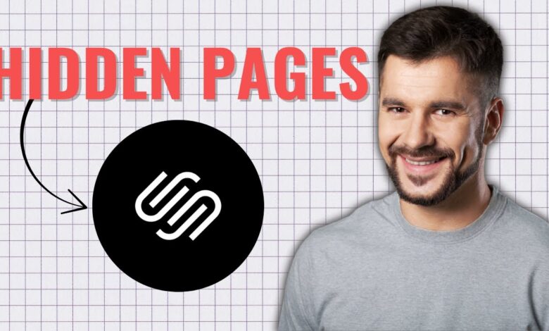 how to link hidden pages to squarespace website (2025 tutorial)