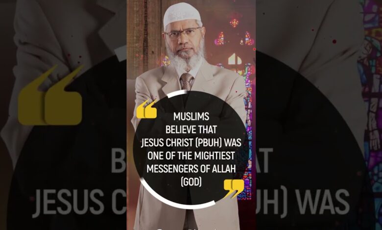 muslims believe that jesus christ (pbuh) was one of the mightiest messengers of allah (god)