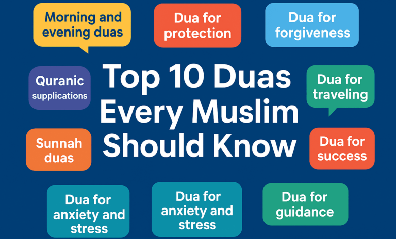 top 10 duas every muslim should know