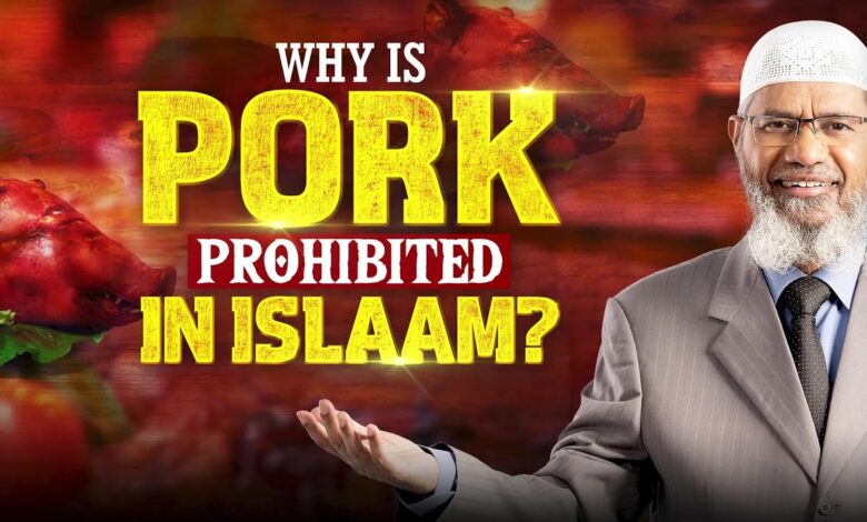 why is pork prohibited in islam? - dr zakir naik