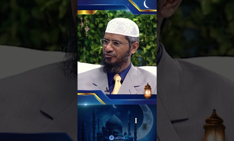a believer’s total submission to allah’s decree - dr zakir naik