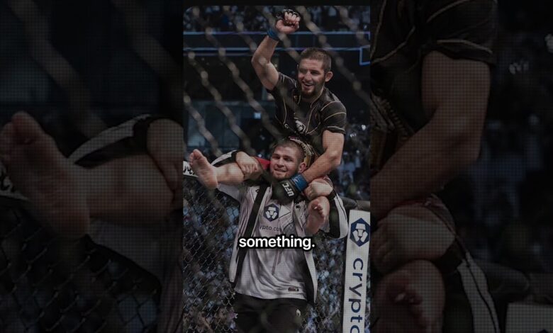 khabib reacts to his viral friendship with islam
