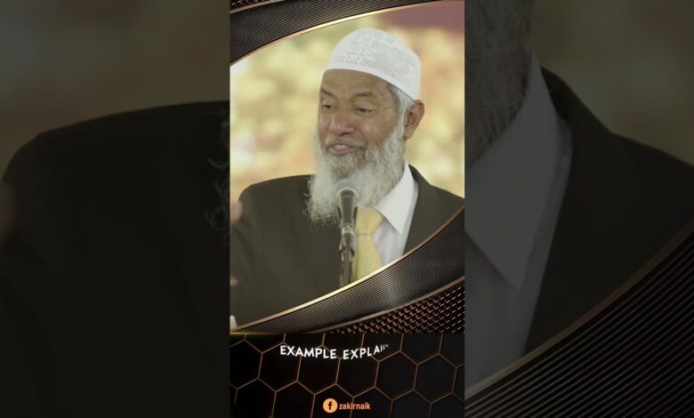 example explaining the inheritance of the man as compared to that of the woman - dr zakir naik